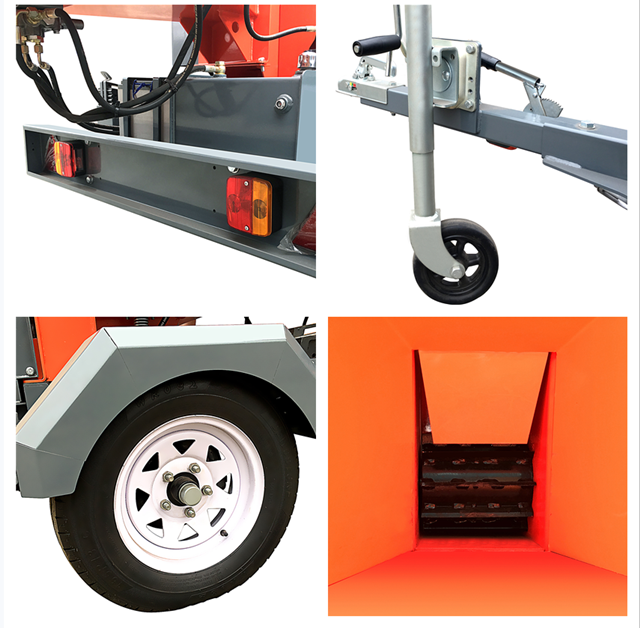 31hp Engine Road Legal Wood Chippers Mateng